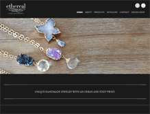 Tablet Screenshot of ethereal-jewelry.com
